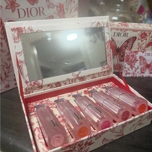 Dior addict all colors Pink Lipstick Collection with Mirror full inclusion NWT
